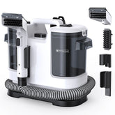 Lubluelu V6 Powerful Carpet Cleaner Powerful Cleaning Machine Spot Steam For Sofa Curtain  Wet Fabric w/ 1.75L Dual Tanks